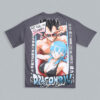 Camiseta Oversize Vegeta y Bulma - Imagen 2