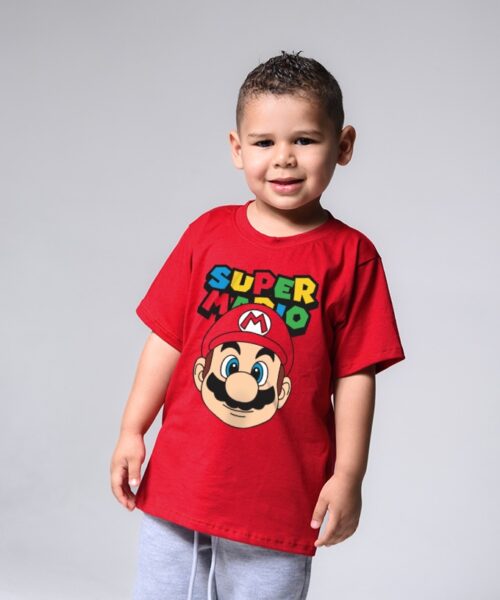 Camiseta Niño Mario Bros