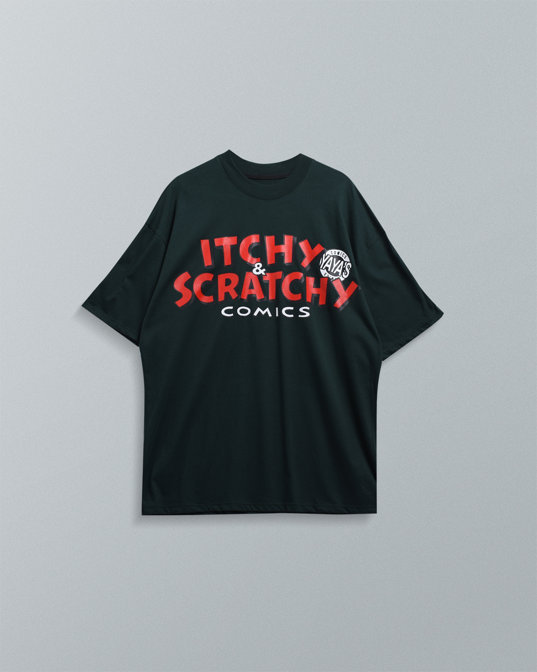 Camiseta Oversize Itchy And Scratchy - Imagen 2