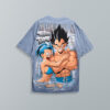 Camiseta Oversize Bulma y Vegeta - Imagen 2