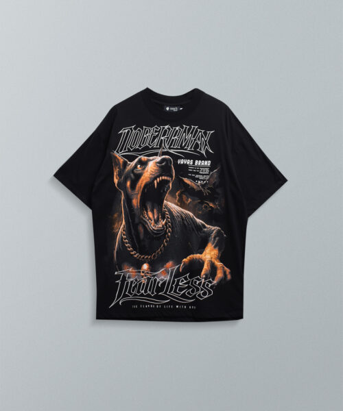 Camiseta Oversize Doberman