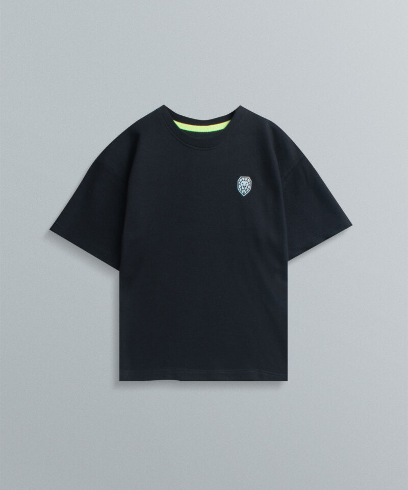 Oversize Unicolor Niño Negro