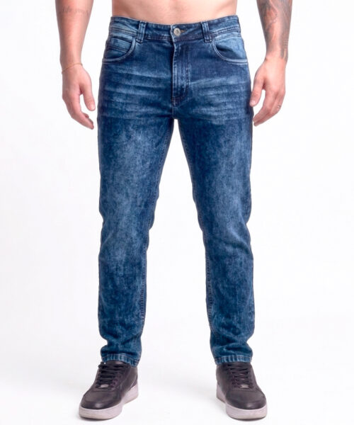 Pantalón Azul Oscuro Slim Fit Rob04